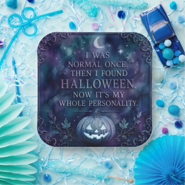 SpookySarcasm Paper Plate (Party)
