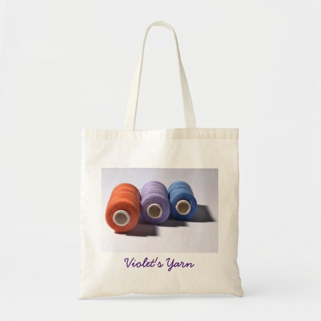 Spools of Thread Budget Tote Bag (Front)