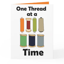 Spools Of Thread One Thread At A Time