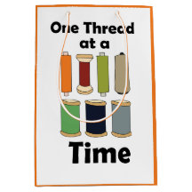 Spools Of Thread One Thread At A Time