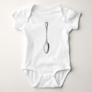 spoon baby bodysuit