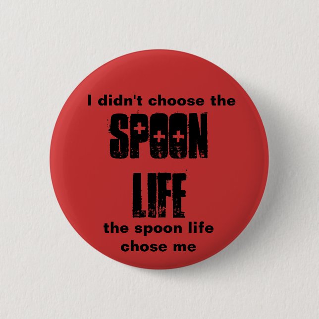 Spoon Life/Thug Life Button (Front)