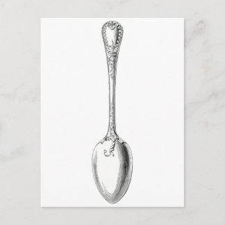 spoon postcard