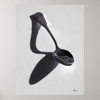 Spoon Shadow Poster