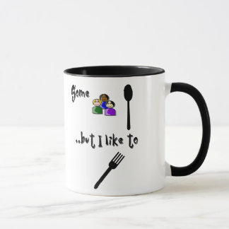 Spoon You? Fork You! Mug