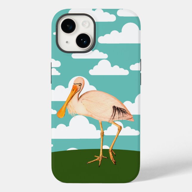 Spoonbill, Roseate Case-Mate iPhone Case (Back)