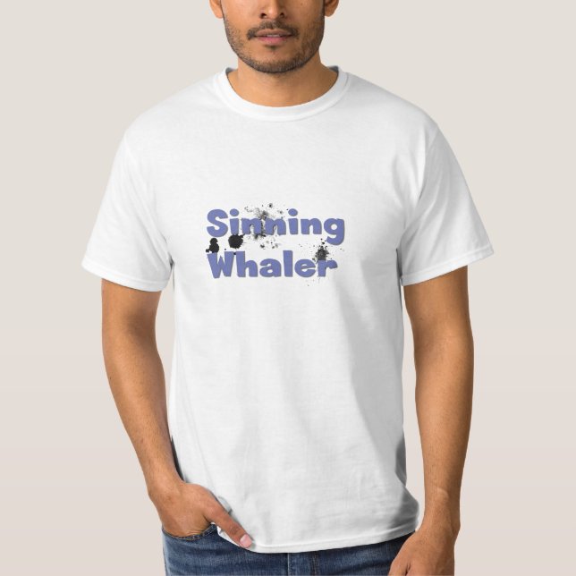 Spoonerism Tee Shirt Winning Sailor (Front)