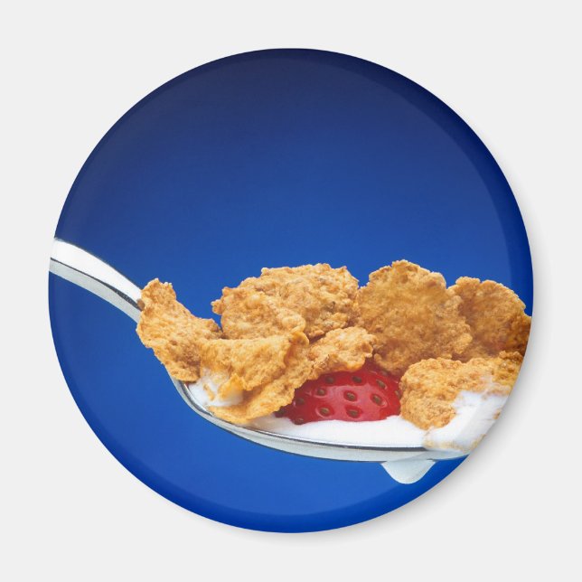 Spoonful of Cereal Magnet (Front)