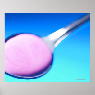 Spoonful of liquid poster