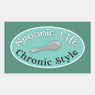 Spoonie Style - Diner Green Sticker