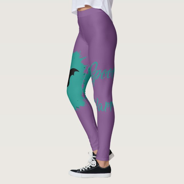 Spoonie Warrior (clear logo) Women's Leggings (Left)