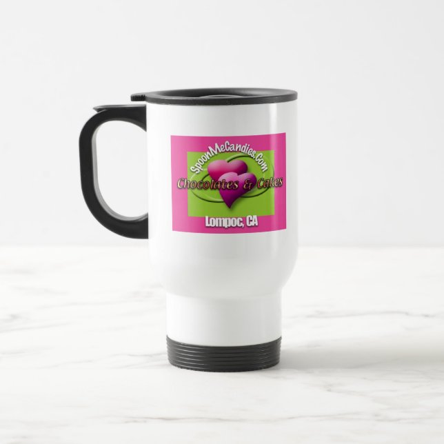 SpoonMeCandies.Com Travel Mug (Left)