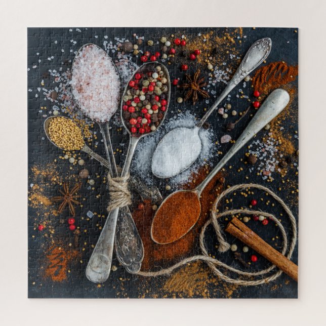 Spoons of Spices Jigsaw Puzzle (Vertical)