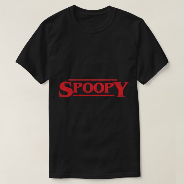 SPOOPY Halloween  Classic T-Shirt (Design Front)