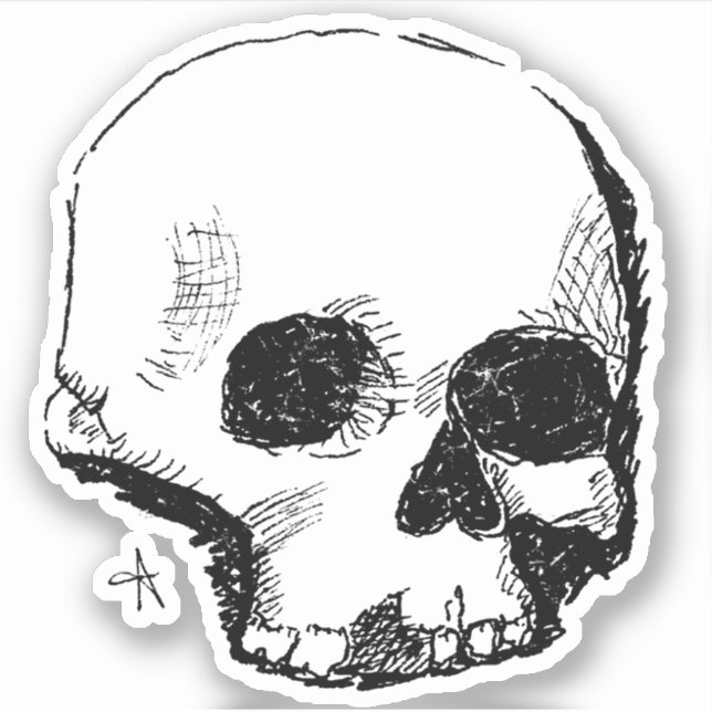 spoopy skull (Front)