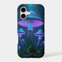 Spore Bioluminescent Abstrait qui Brille dans le N