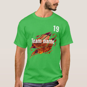 Sport basketball Team Field day Cheer Squad School T-Shirt