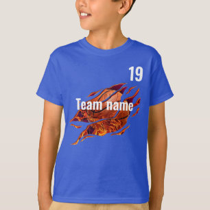 Sport basketball Team Field day Cheer Squad School T-Shirt