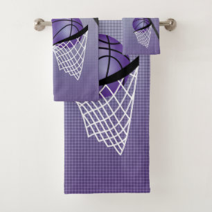 Sport 🏀 Basketball - Violet Texte do-it-yoursel