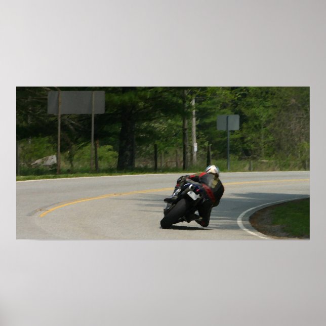 Sport Bike Poster (Front)