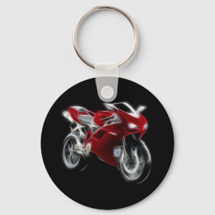 Sport Bike Racing Motorcycle Keychain