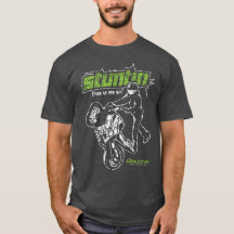 Sport Bike Stunting Wheelie Motorcycle Shirt
