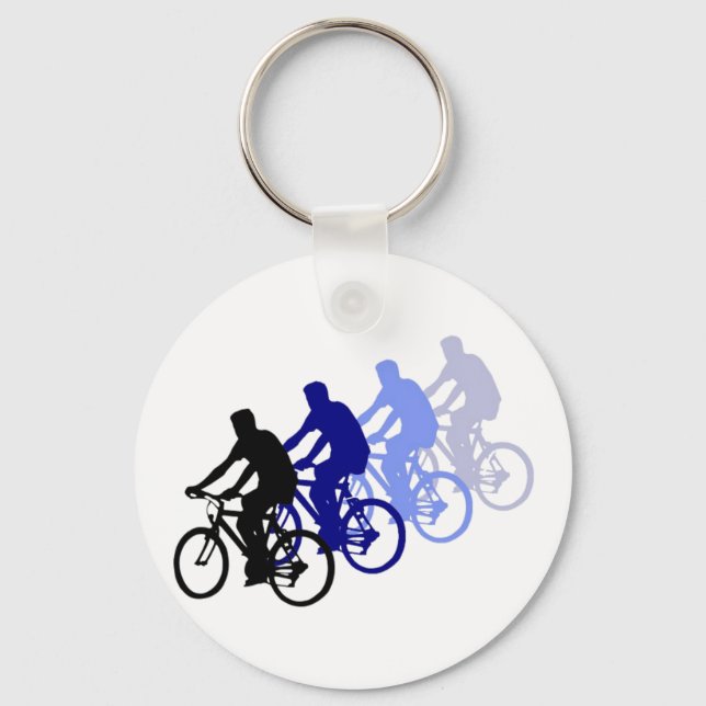 Sport - Biking, Cycling, Bike Keychain (Front)