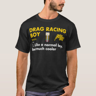 Sport Boy Definition Drag Racing T-Shirt