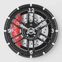 Sport Brake Caliper Clock