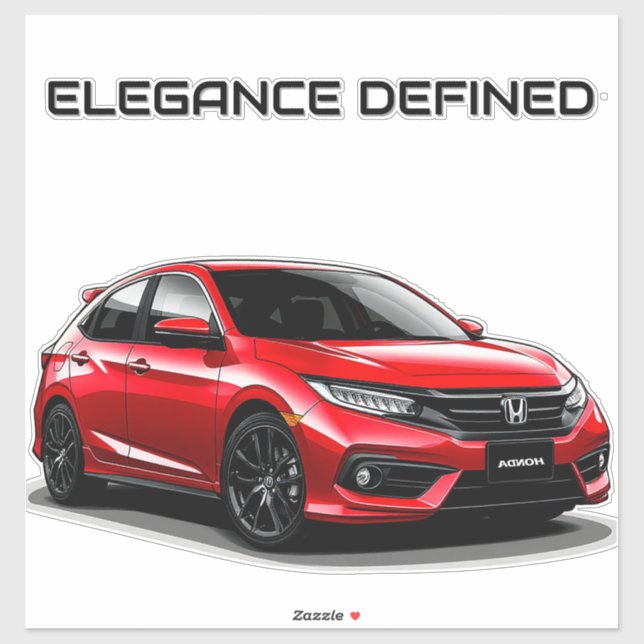 Sport Car with Vibrant Colour (Sheet)