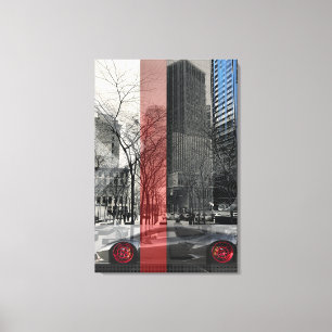 SPORT CART CANVAS PRINT