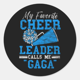 Sport Cheer Dad Cheerleading Gifts For Men Husnd - Classic Round Sticker