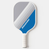 Sport Cloudy Blue Sky Stripes with Name
