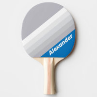Sport Cloudy Blue Sky Stripes with Name