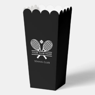 Sport Club Name Lawn Tennis Team Players Custom Favor Box