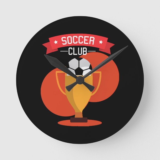 Sport Day Round Clock (Front)