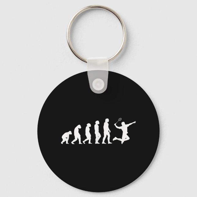 Sport Evolution Badminton  Keychain (Front)