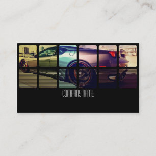 Sport Exotic Car in  Different Colours Business Card