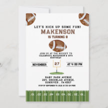 Sport Football Second Birthday 8th year Down