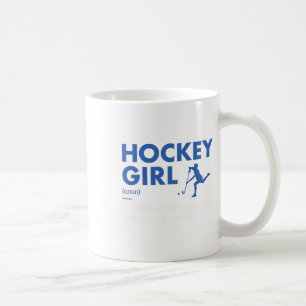 Sport Girl Definition Hockey  Coffee Mug