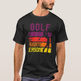 Sport Girls Golf's My Favourite Season Girl T-Shirt