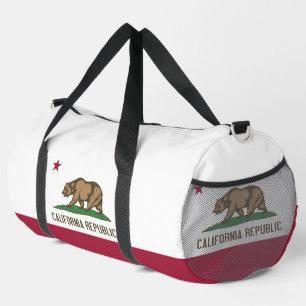 Sport Imprimer Sac à coudre avec drapeau de Californie, 