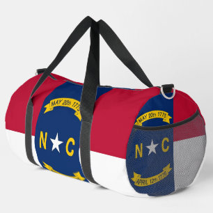 Sport Imprimer Sac à coudre avec drapeau de Caroline du
