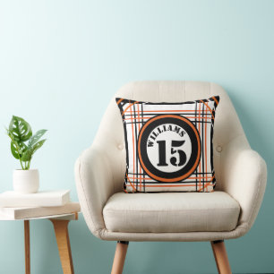 Sport inspired throw pillow