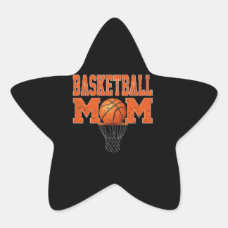 Sport Lover | Basketball Mom For Players Star Sticker