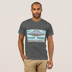 Sport Model saucer from Area-51/S4 T-Shirt