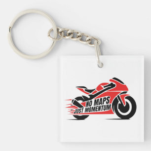 Sport Motorcycle Keychain