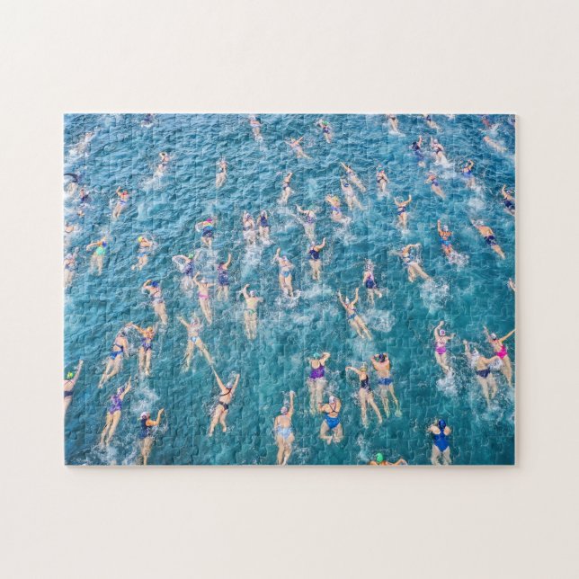 Sport nageurs Puzzle (Horizontal)