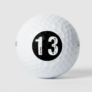 Sport number 13 golf balls