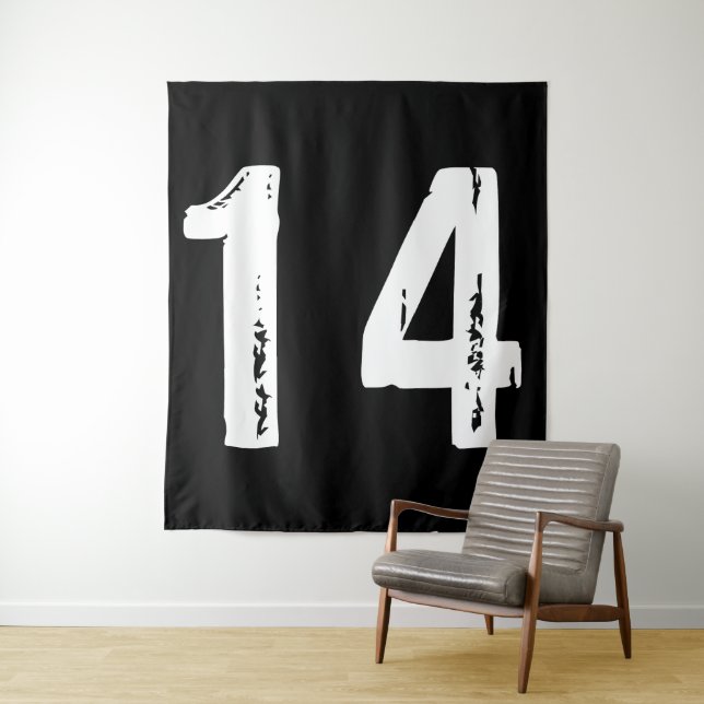 Sport number 14 tapestry (In Situ)